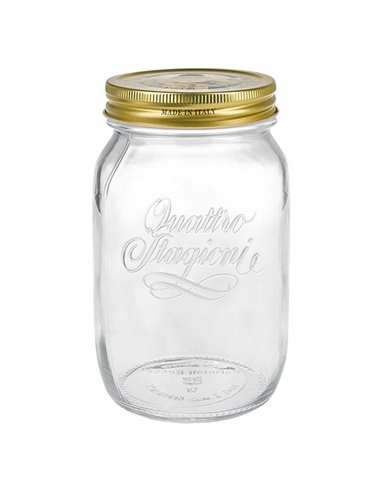 Bormioli Rocco | Quattro Stagioni Weckpot WM 1 L (1 stuks)