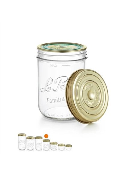 Le Parfait | Familia Wiss Terrines weckpot 750 ml Ø&nbsp;100&nbsp;mm (6 stuks)