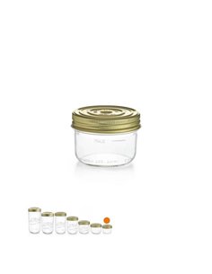 Le Parfait | Familia Wiss Terrines weckpot 200 ml Ø&nbsp;82&nbsp;mm (6 stuks)