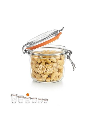Le Parfait | Super Terrine weckpot 500 ml Ø&nbsp;100&nbsp;mm (6 stuks)