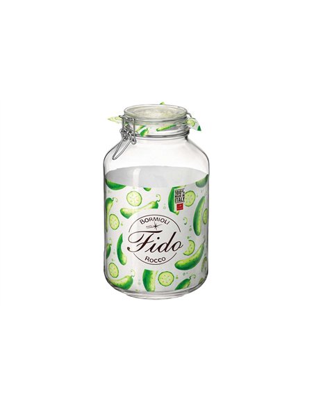 Bormioli Rocco Fido klempot 4l rond