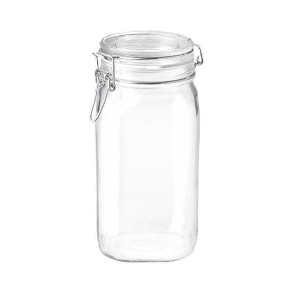 Bormioli Rocco Fido klempot 1,5 L vierkant (6 stuks)