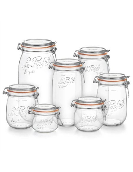 Le Parfait | Super weckpot 250 ml Ø&nbsp;70&nbsp;mm (6 stuks)