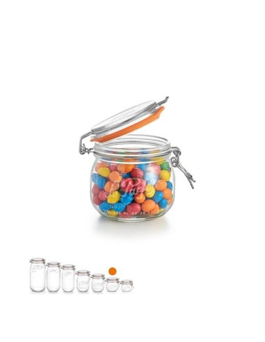 Le Parfait | Super weckpot 500 ml Ø&nbsp;85&nbsp;mm (6 stuks)