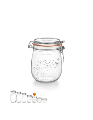 Le Parfait | Super weckpot 500 ml Ø&nbsp;85&nbsp;mm (6 stuks)