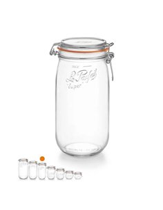 Le Parfait | Super weckpot 1,5 L ml Ø&nbsp;85&nbsp;mm (6 stuks)