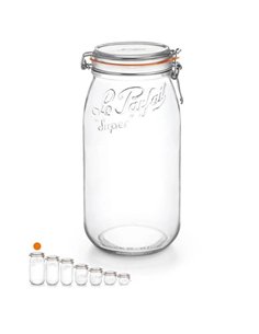 Le Parfait | Super weckpot 3 L ml Ø&nbsp;10&nbsp;cm (3 stuks)
