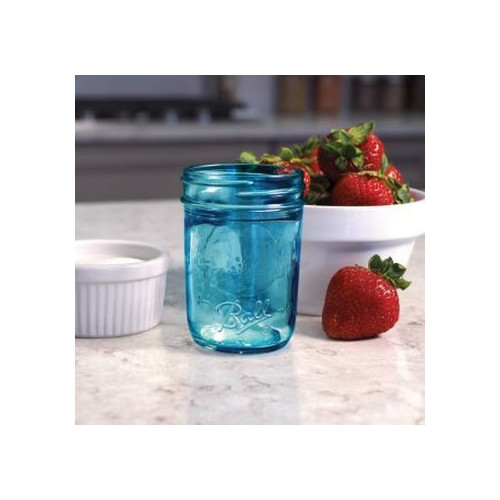 Ball | Mason Jar Elite BLUE 8 oz / 240 ml Regular Mouth (1 stuks)