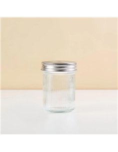 Ripple Mason Jar Regular 0,25 L - incl. RVS deksel (1 st.) 2
