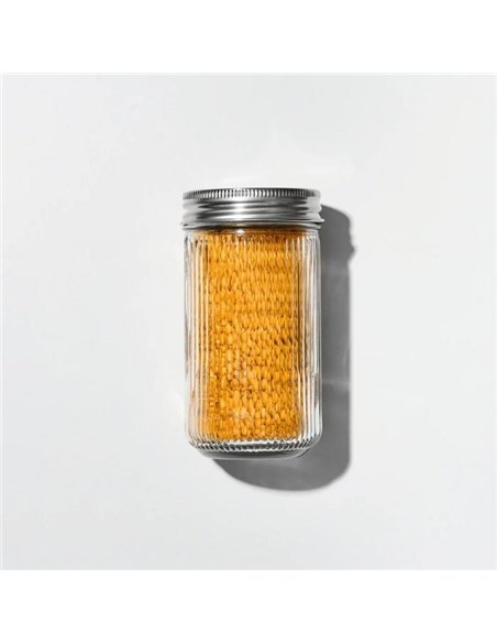 Ripple Mason Jar Regular 0,4 L - incl. RVS deksel (1 st.)