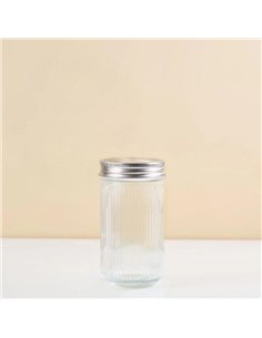Ripple Mason Jar Regular 0,4 L - incl. RVS deksel (1 st.) 2