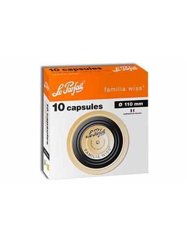 Le Parfait | Familia Wiss Capsules - 110 mm (10 stuks)