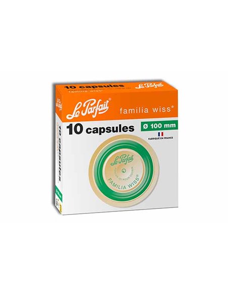 Le Parfait | Familia Wiss Capsules - 100mm (10 stuks)