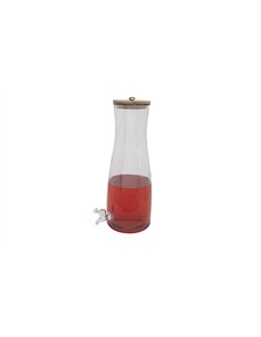 Cosy & Trendy | Sapdispenser Glas met Houten Deksel 4,7 L 2