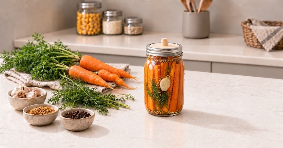 Gefermenteerde wortelsticks: het perfecte eerste fermentatierecept